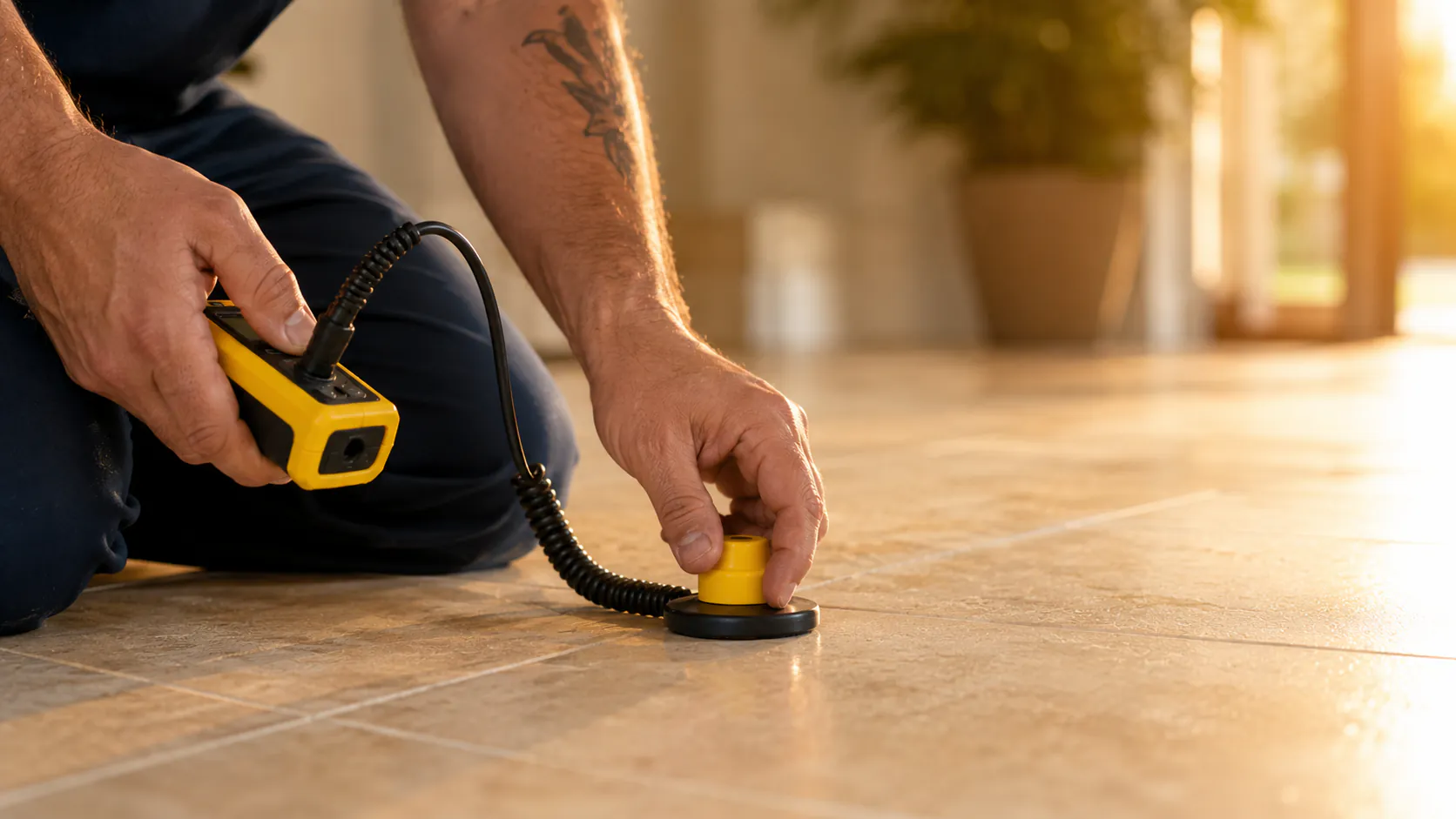 Slab Leak Detection