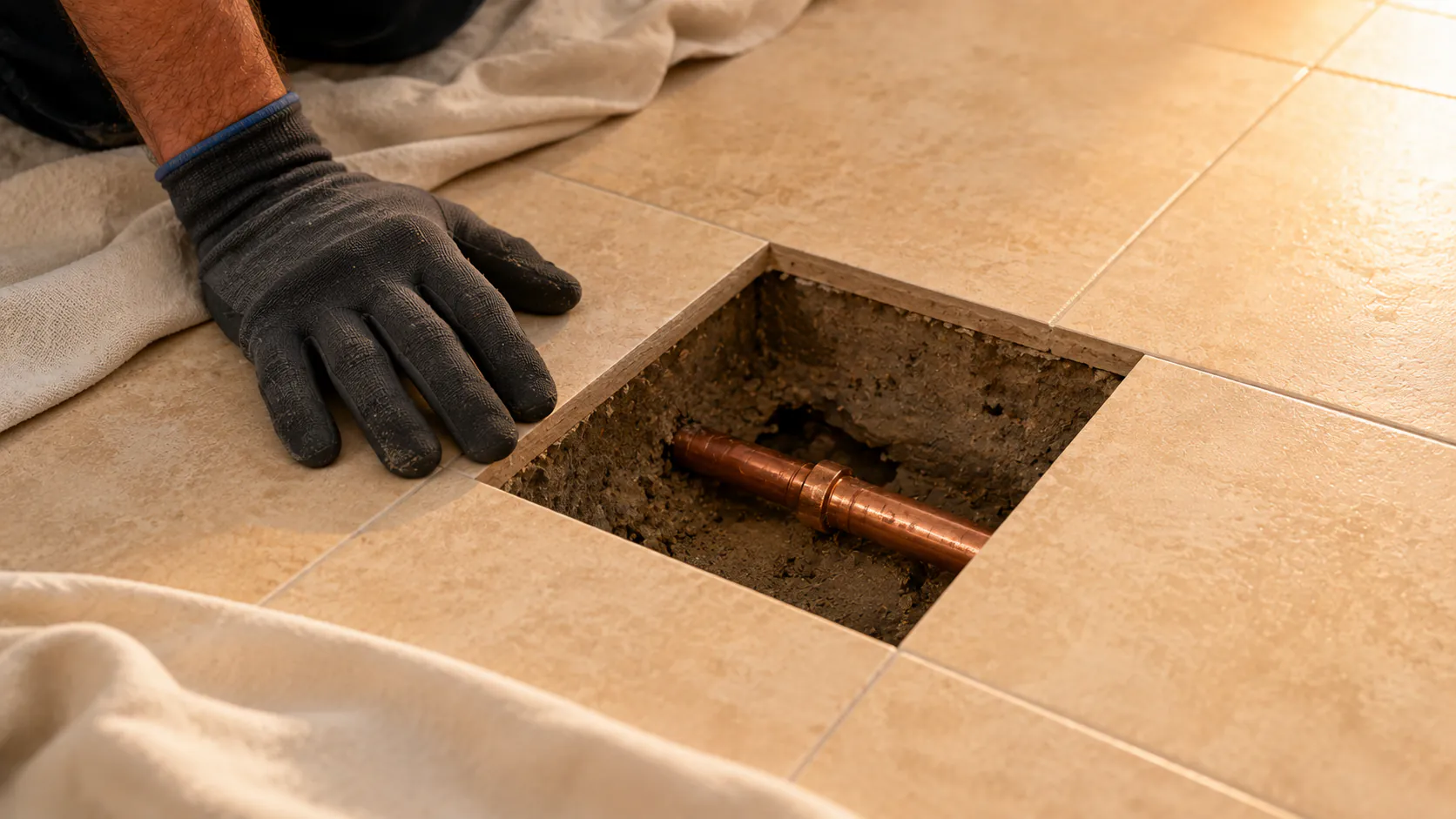 Slab Leak Repair