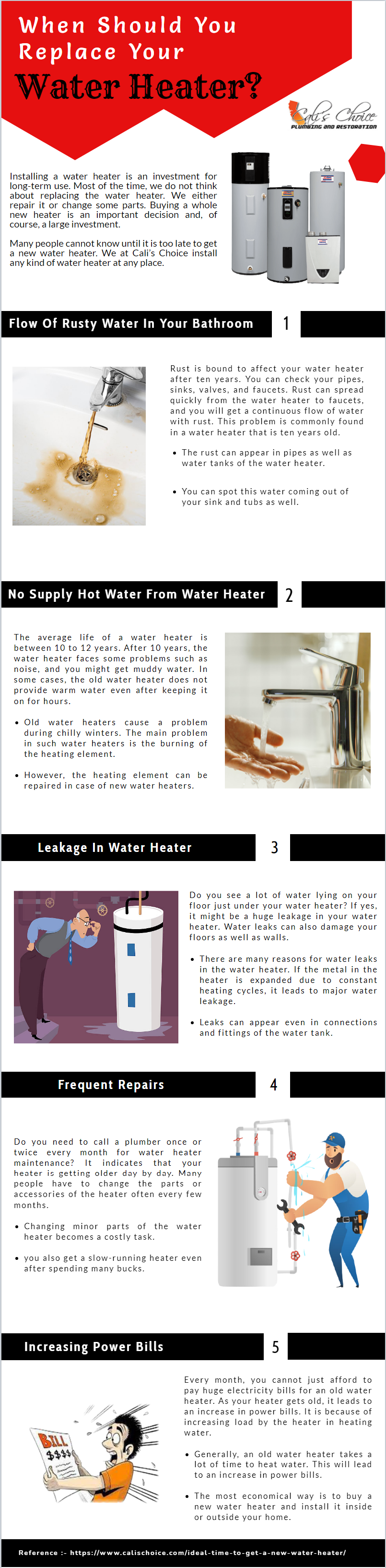 Tips to replace your water heater