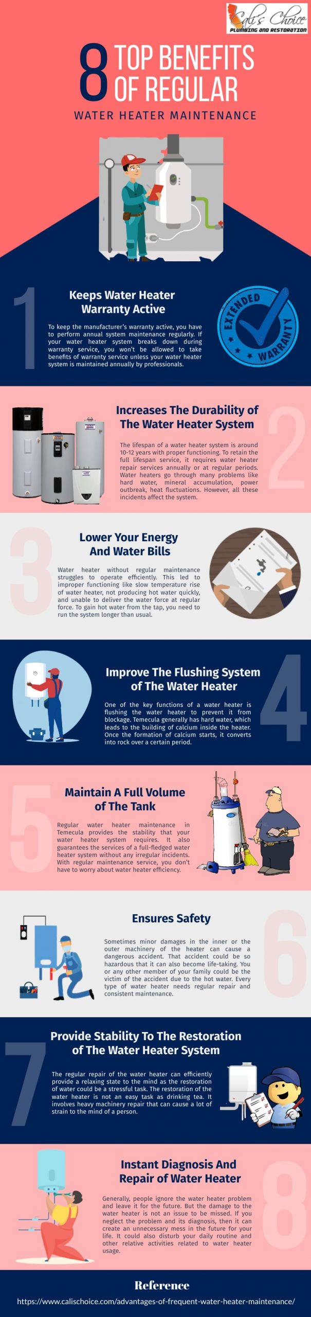 8 Top Benefits of regular water heater maintenance